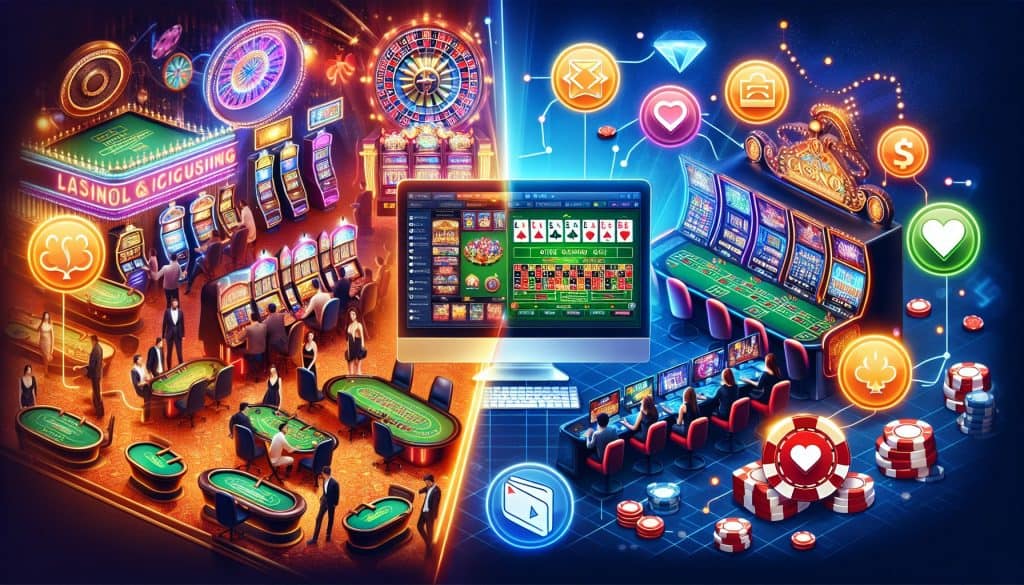 Razlike med klasičnimi in spletnimi casino igrami: Prednosti in slabosti